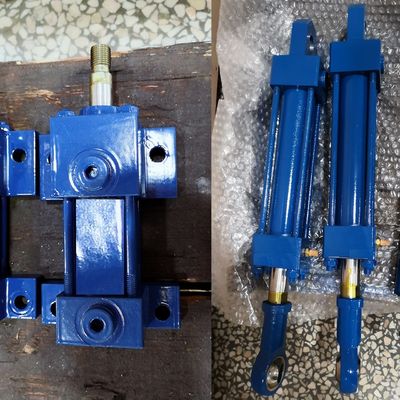 อุตสาหกรรมน้ําหนักเบา Tie Rod ไฮดรอลิกซิลินเดอร์ 16MPa ความดันทํางาน
