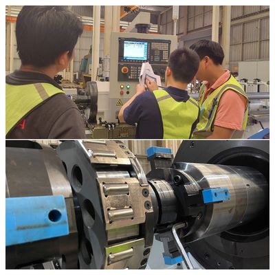 ISO SRB เครื่องเจาะบาร์ การติดตั้งชิ้นงานหมุน SRB อุปกรณ์