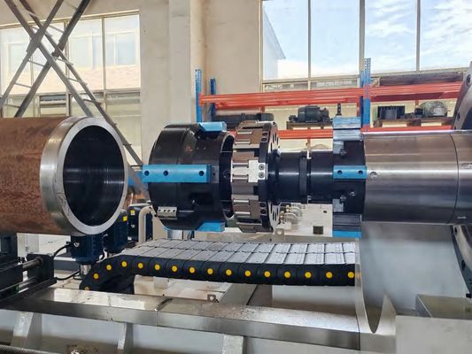 เครื่องสกีฟและเครื่องเผาม้วน SRB ไฮดรอลิก 4000mm ความยาวการแปรรูป