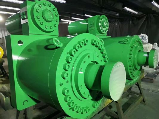 ความดันเหล็กโรงงานไฮดรอลิกกล่อง 370mm ความดันการกระแทก ไฮดรอลิกกล่อง