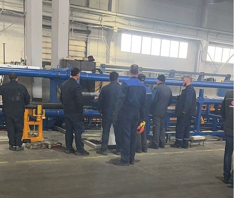 เครื่องดึงเย็นแรง 2500KN 5m/min ด้วยระบบไฮดรอลิก