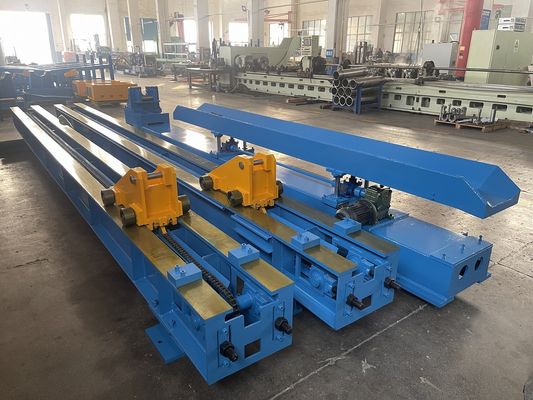 Hydraulic Cold Draw Bench 5.5m/min ร่างแข็งแรงและโครงสร้าง เครื่องดึงเย็น
