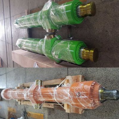 โลหะงานหนักคอมแพคต์ ซิลินเดอร์ไฮดรอลิกตามสั่ง 16 MPa ความดันแอนนูลัส