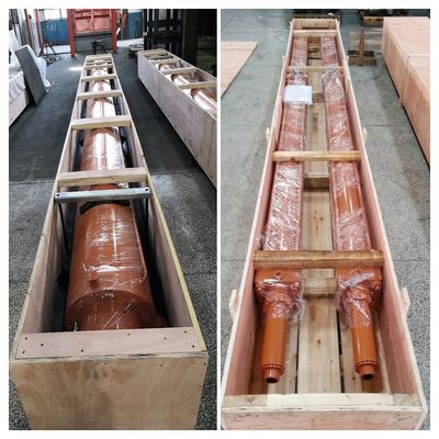 ความดันการทํางาน 21 Mpa โรงงานเหล็ก กระปุกไฮดรอลิกภาระหนัก