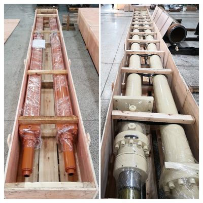 ด้วยกว้างที่กําหนดเอง 32 Mpa ความดันการทดสอบ โรงงานเหล็ก กระปุกไฮดรอลิกภาระหนัก