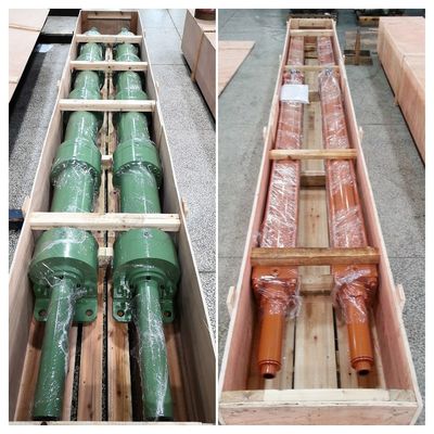 มีกว้างตามความต้องการ 16Mpa ความดันทํางาน โรงงานเหล็ก กระปุกไฮดรอลิกภาระหนัก