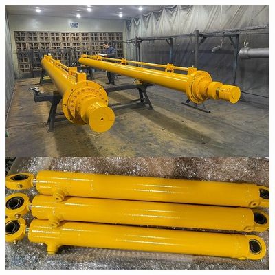 โครงสร้างคอมแพคต์ Tie Rod ไฮดรอลิกซิลินเดอร์