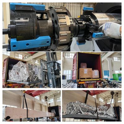 SHOWA CNC ประเภทของ SRB เครื่องมือเครื่องจักร 100 มม 2 หัวเผา Siemens ระบบ CNC มอเตอร์สปินด์