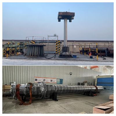 ปลายผิวเรียบ Custom Casting Cylinder ผลิตอัลลูมิเนียมบิลเล็ต